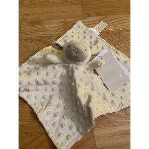 Lamb lovie blankie security blanket with texture